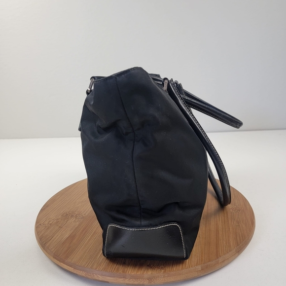 Vintage Prada TESSUTO Nylon Black Tote Shoulder Bag - Picture 8 of 16